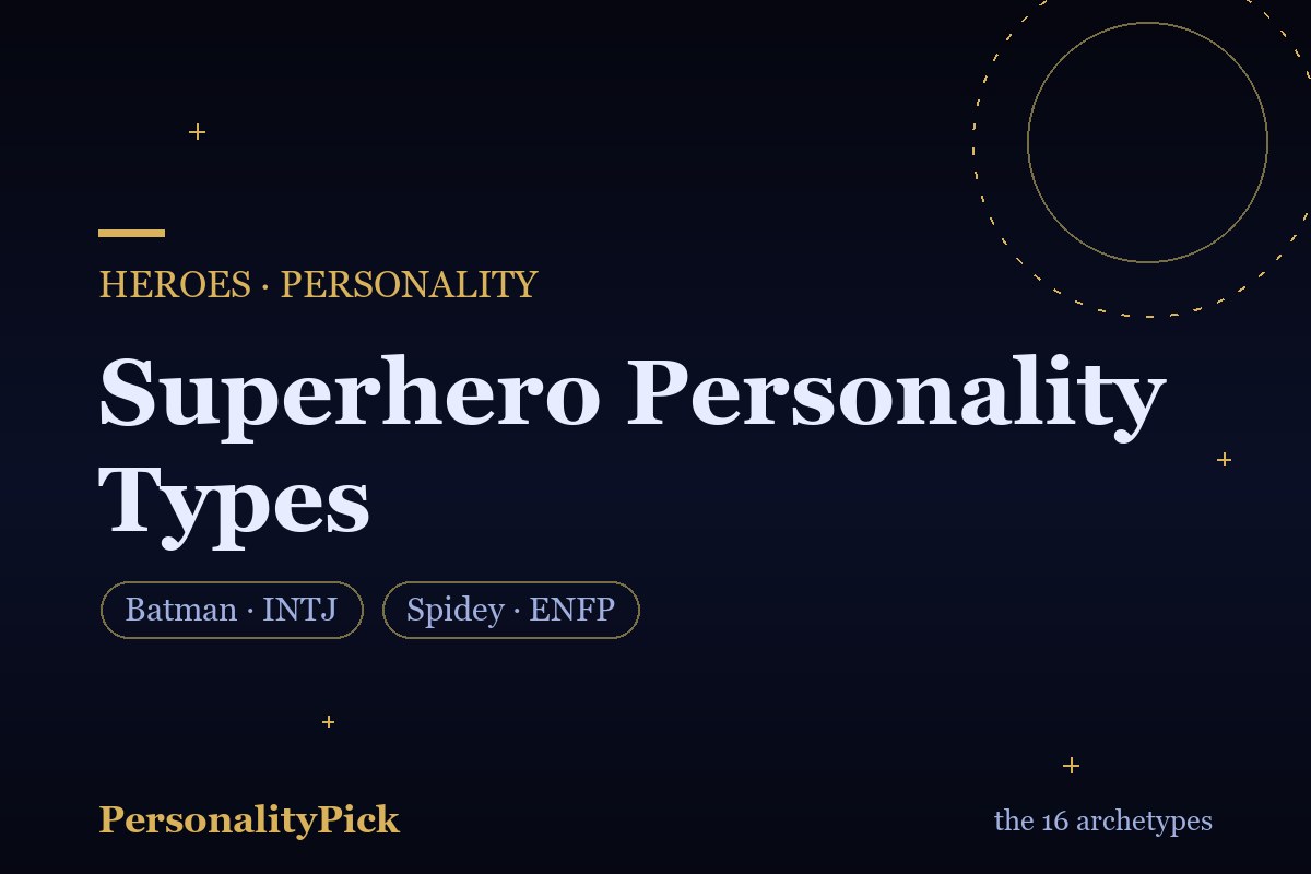 Superhero Personality Types: How Fans Type 10 Iconic Heroes